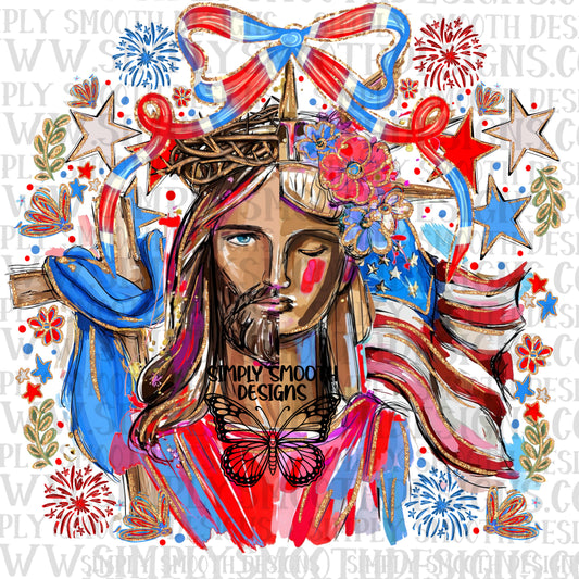 Liberty Jesus Floral