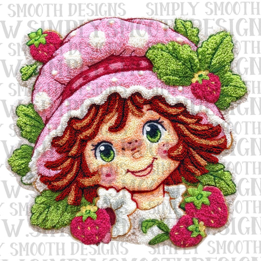Strawberry Faux Yarn