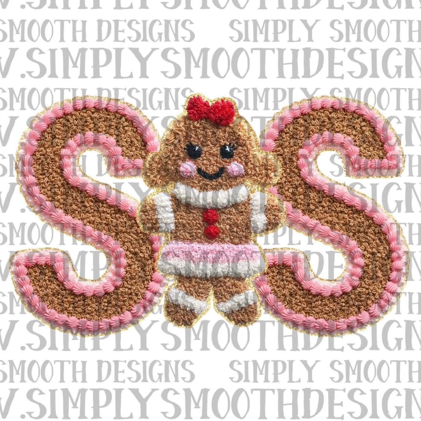 Sis Gingerbread Faux Yarn