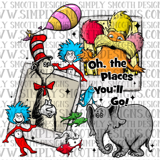 Oh the places