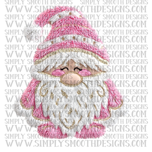 Pink Gnome Faux Yarn