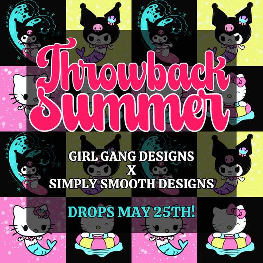 Throwback Summer Collab | Simply Smooth x Girl Gang Designs