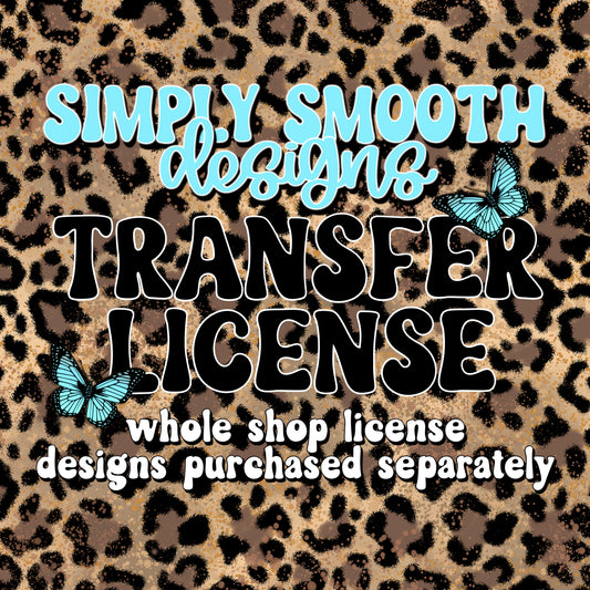 Commercial TRANSFER license for all listings