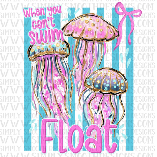 When you can’t swim float