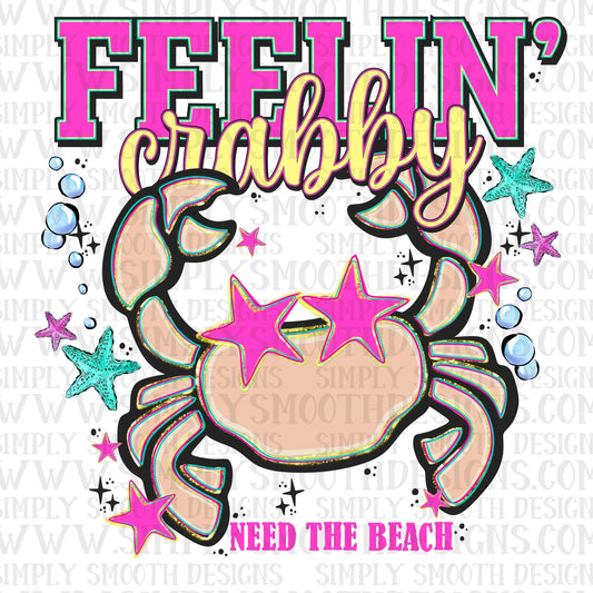Feeling Crabby Need The Beach