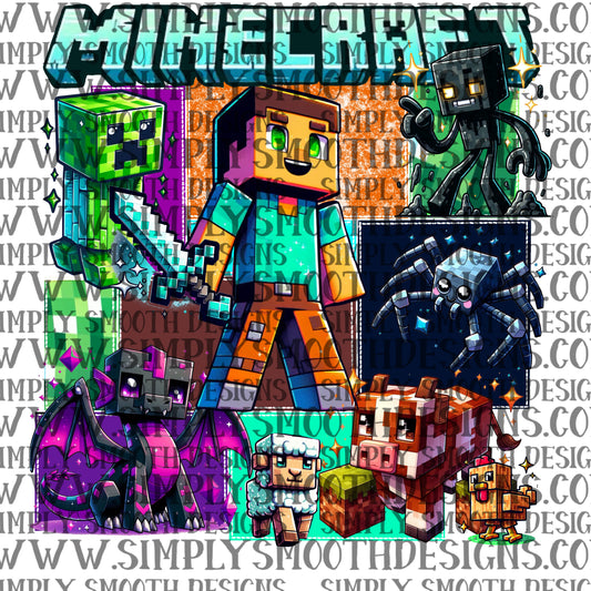 Collage mine craft