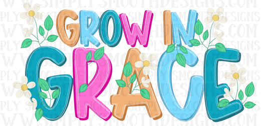 Grow in grace