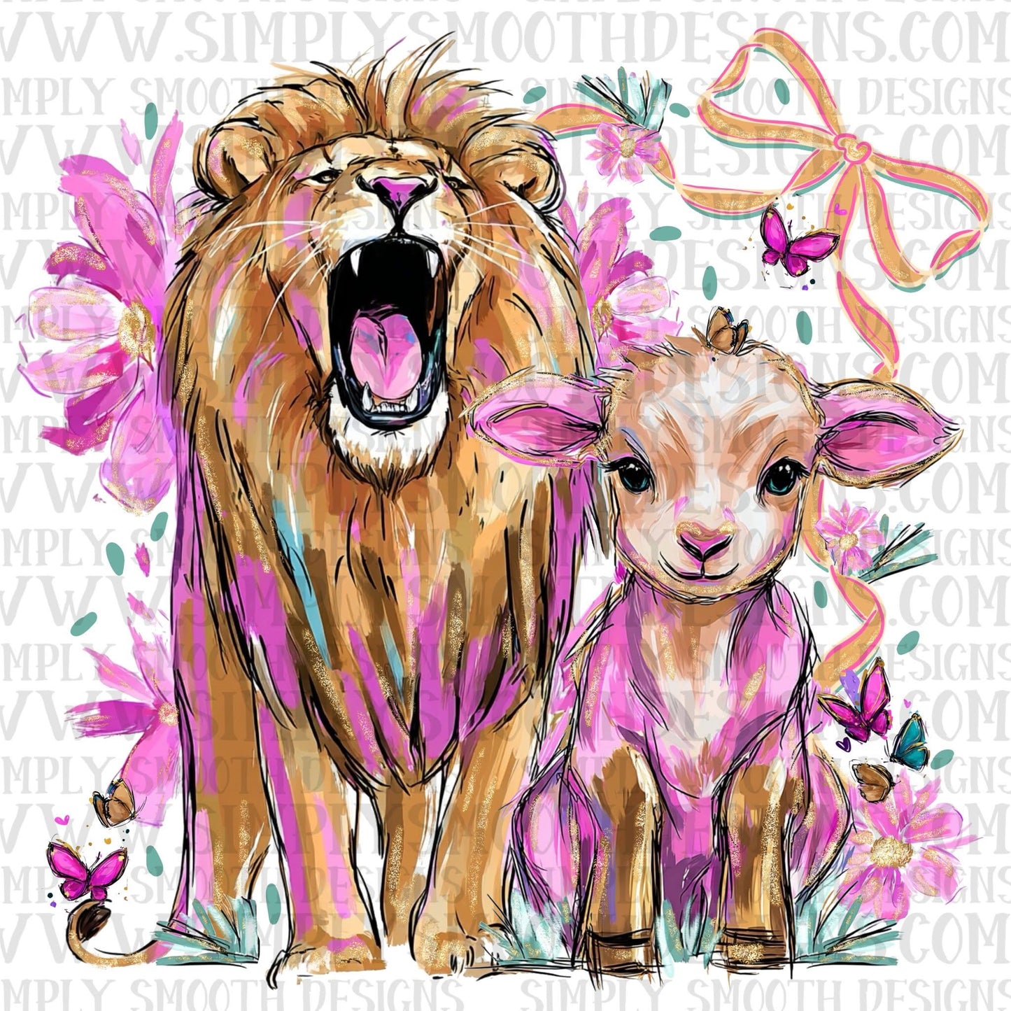 Lion & The Lamb Glitter