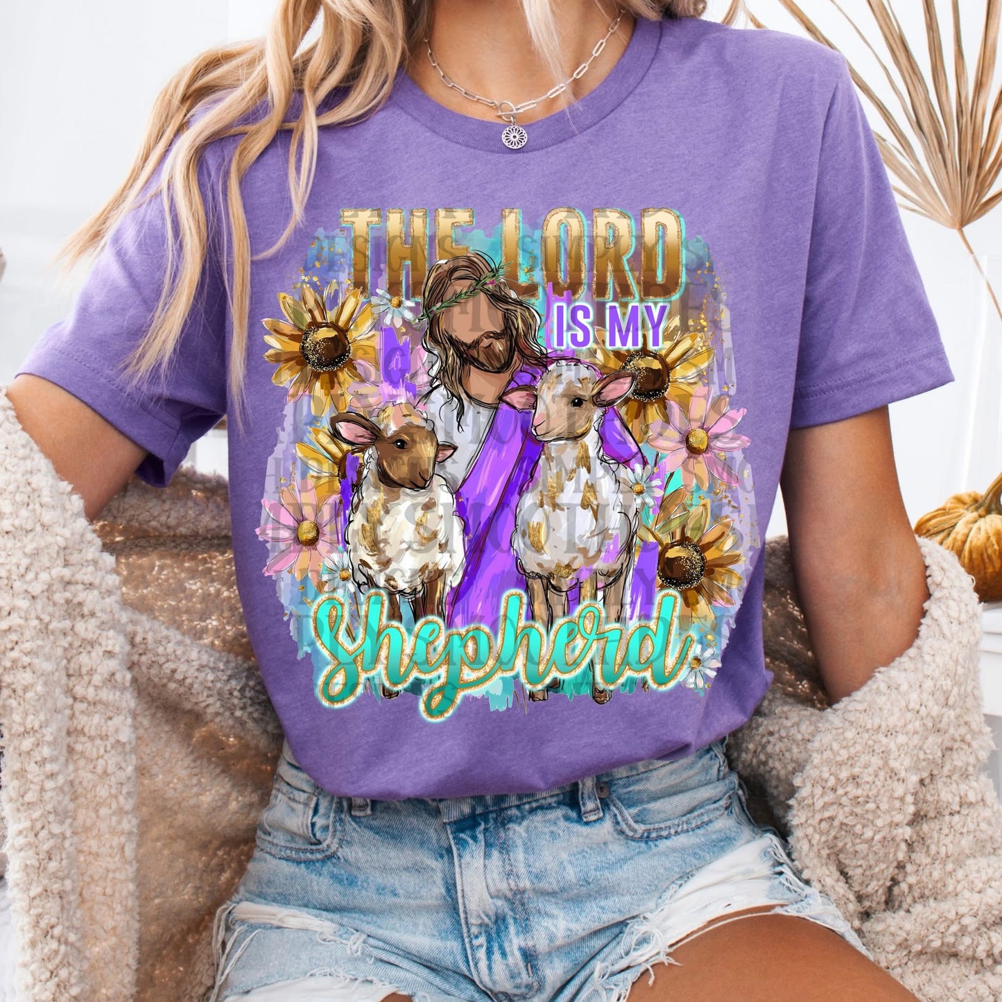 The Lord Is My Shepherd Glitter