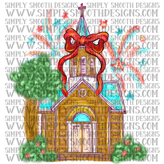 Church & Fireworks
