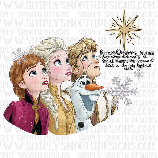 Perhaps Christmas Froze