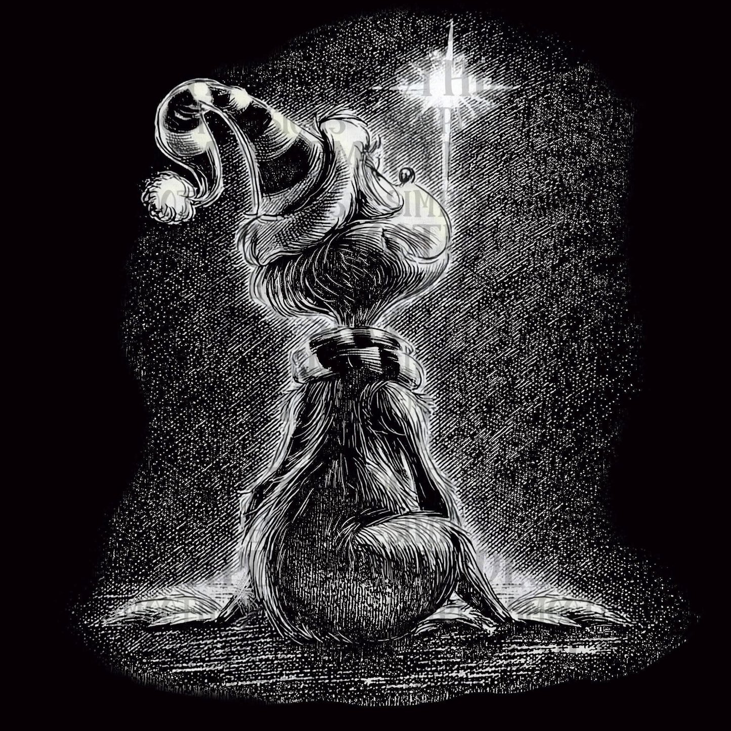 Green Guy Star Half Tone