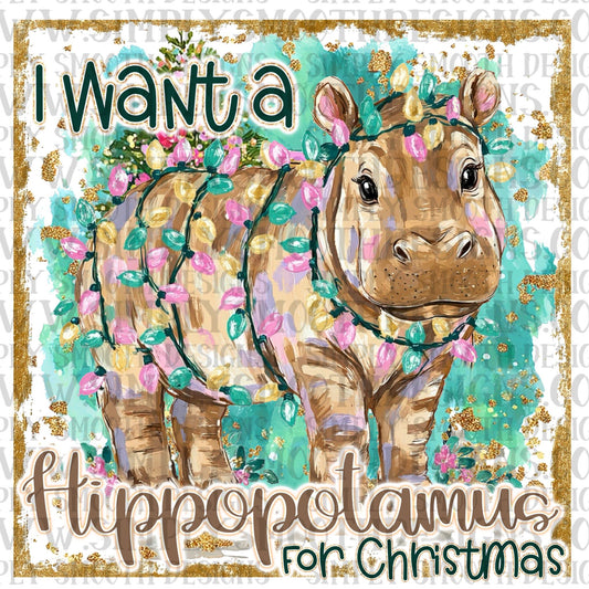 I Want A Hippopotamus For Christmas
