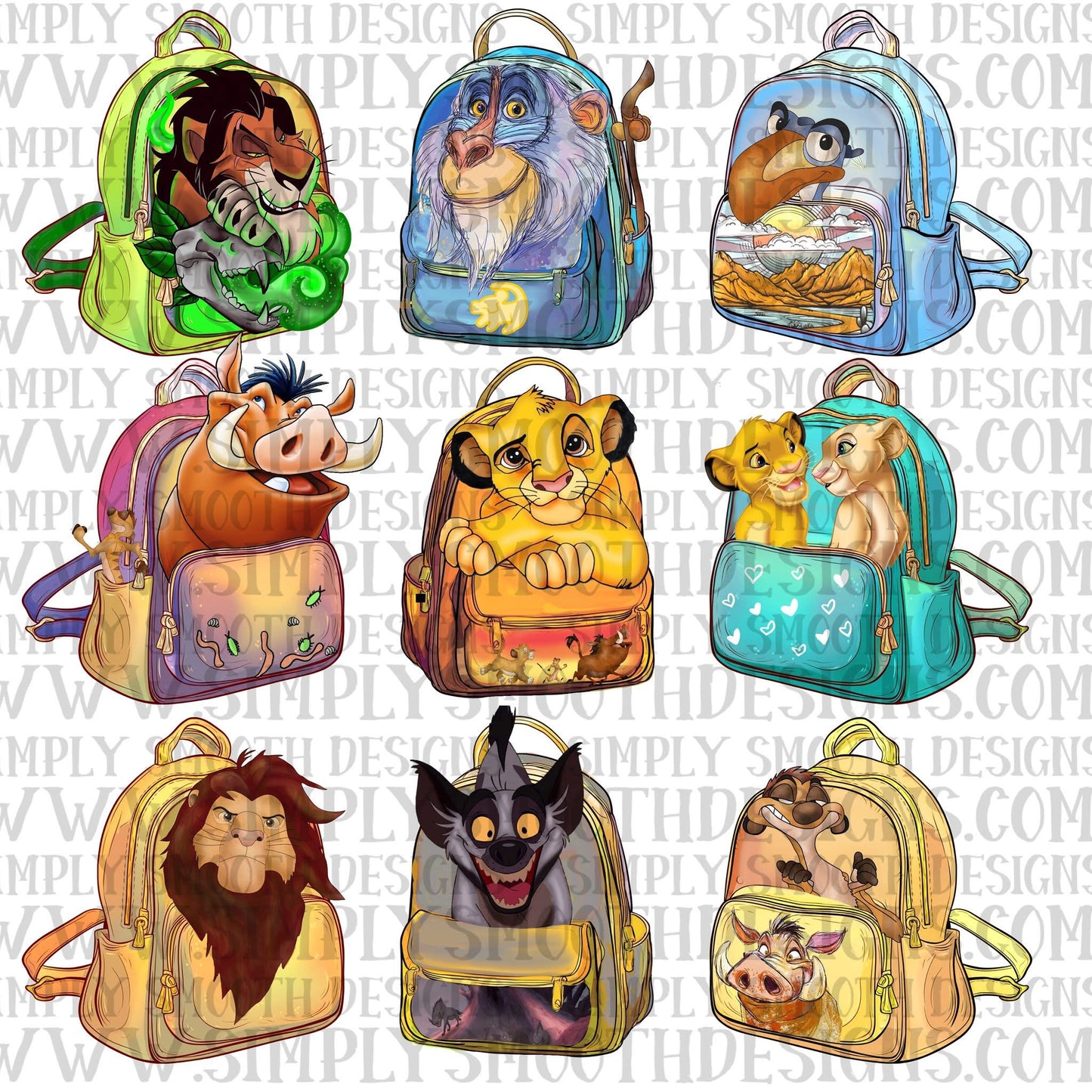 Lion Backpack