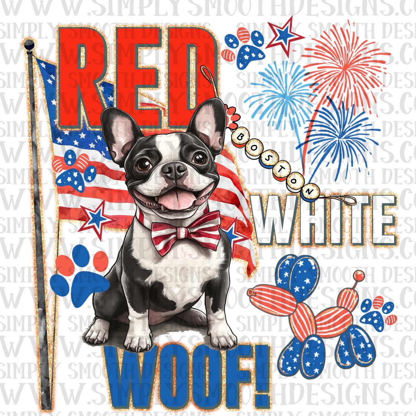 Red White Woof Boston