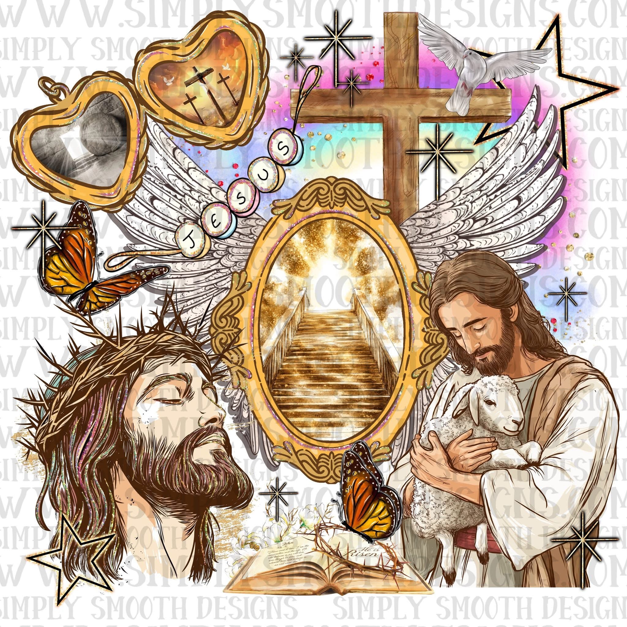 Jesus Locket – Simply Smooth Designs