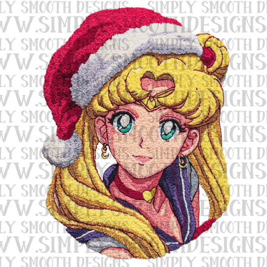 Moon Christmas Faux Yarn