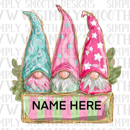 Gnome Name Plate