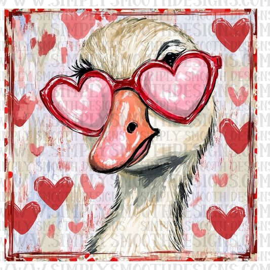 Goose Heart Glasses