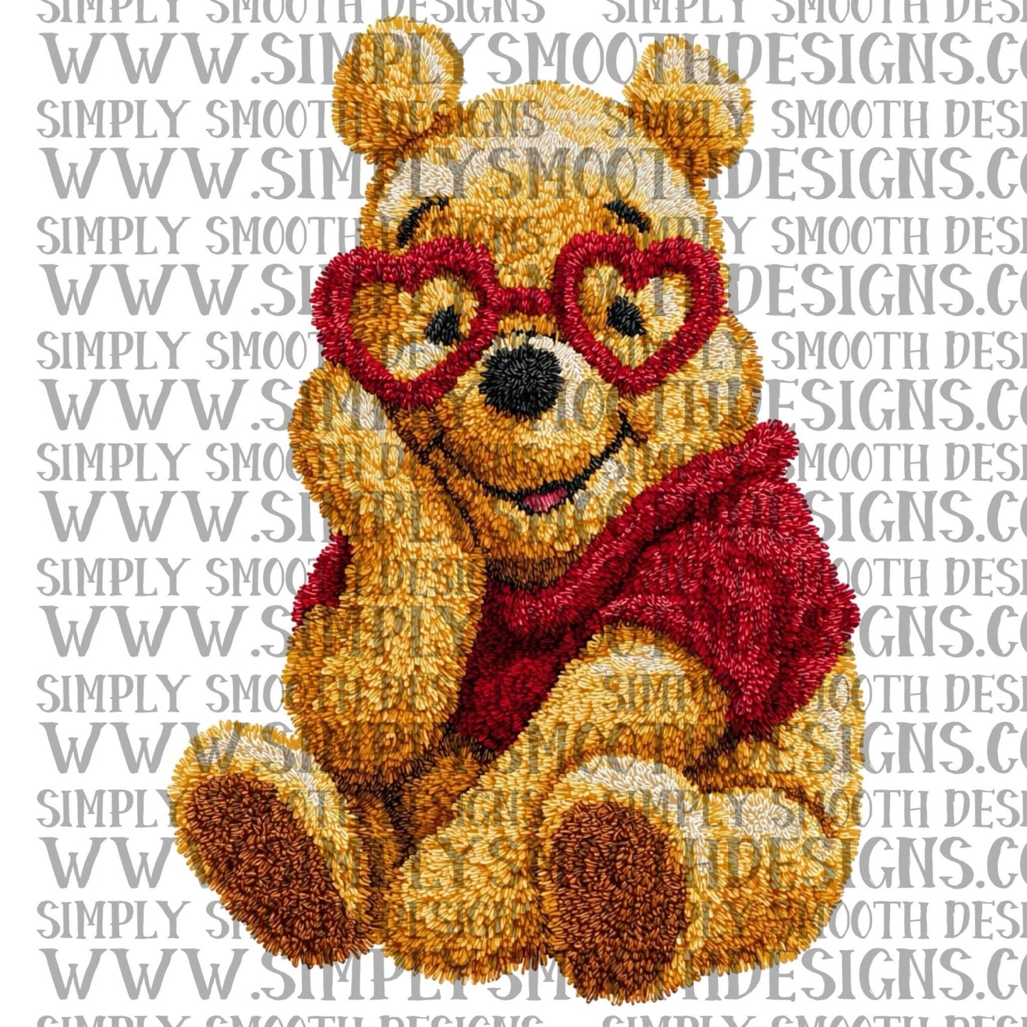 P__h Valentine Faux Yarn