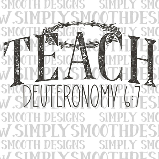 Teach Deuteronomy 6:7