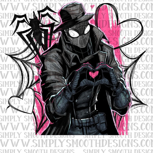 Spider Fort Making Heart