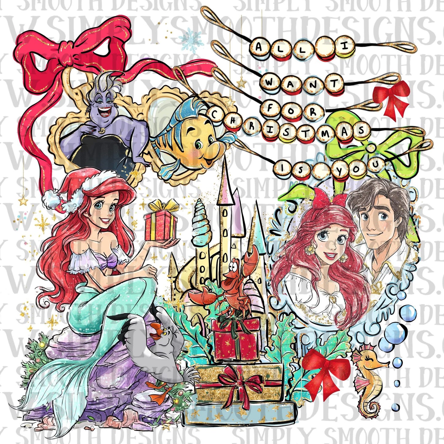 All I Want For Christmas Is You Locket