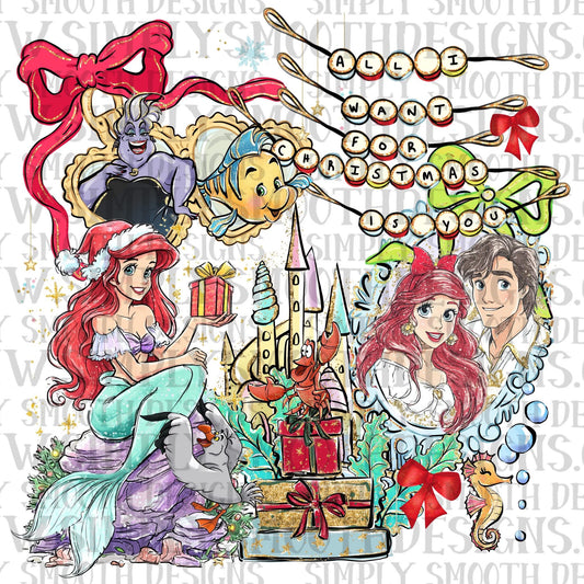 All I Want For Christmas Is You Locket