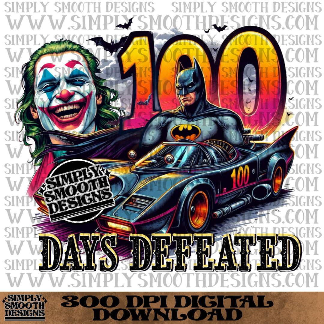 100 days defeated