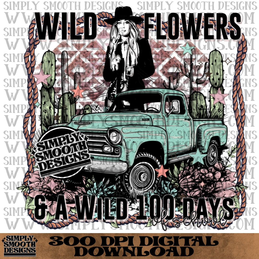 Wild flowers and a wild 100 days