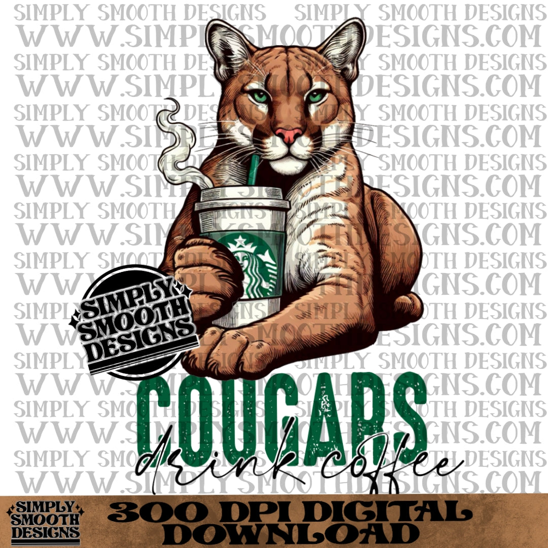 Cougars Drink Coffee