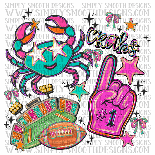 Crabs Bright Preppy