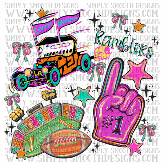 Ramblers Bright Preppy