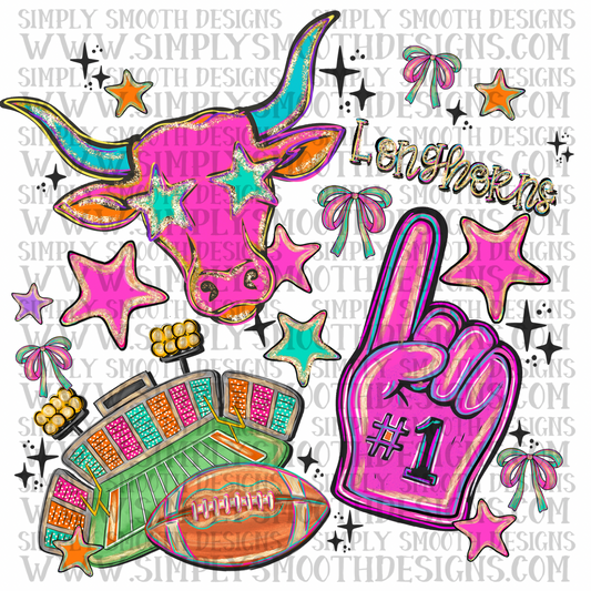 Longhorn Bright Preppy