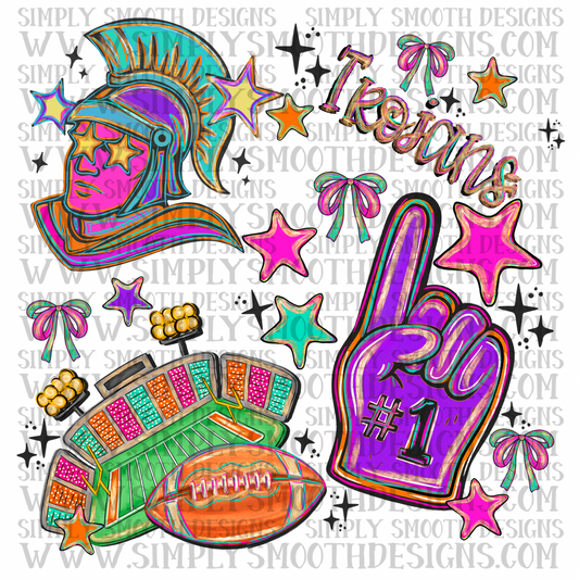 Trojans Bright Preppy