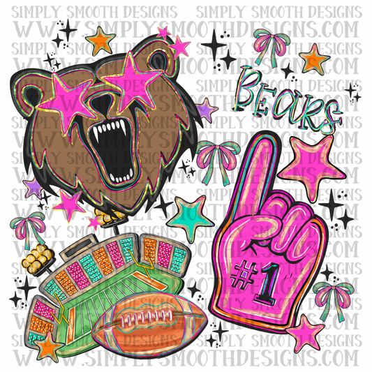 Bears Bright Preppy