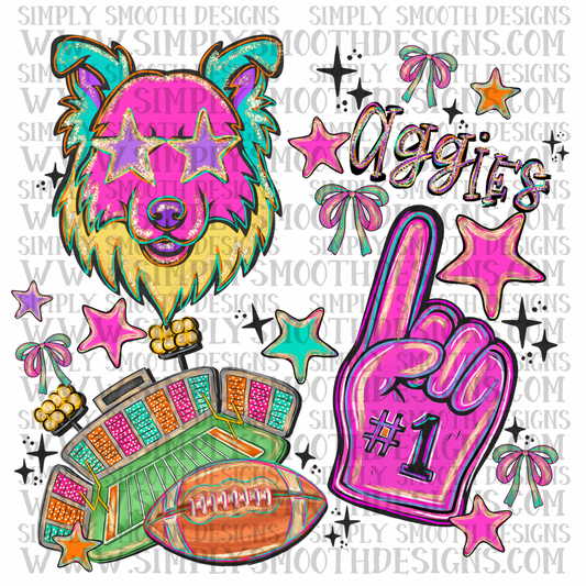 Ag_ies Bright Preppy
