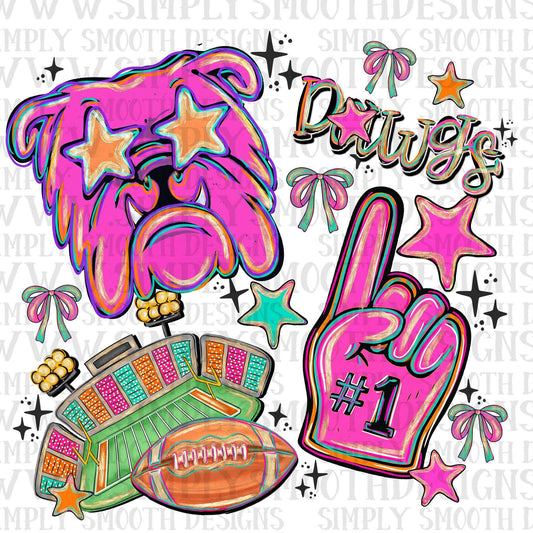 Dawgs Bright Preppy