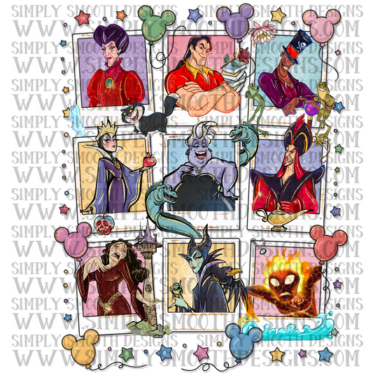 Villains Polaroid