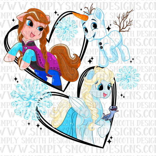 Pony Froze Hearts