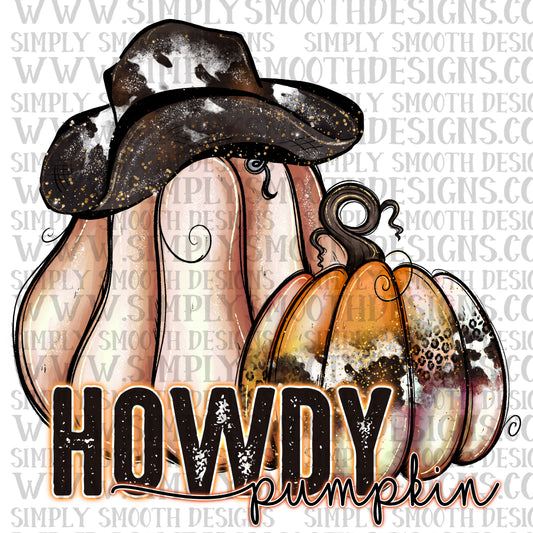 Howdy pumpkin