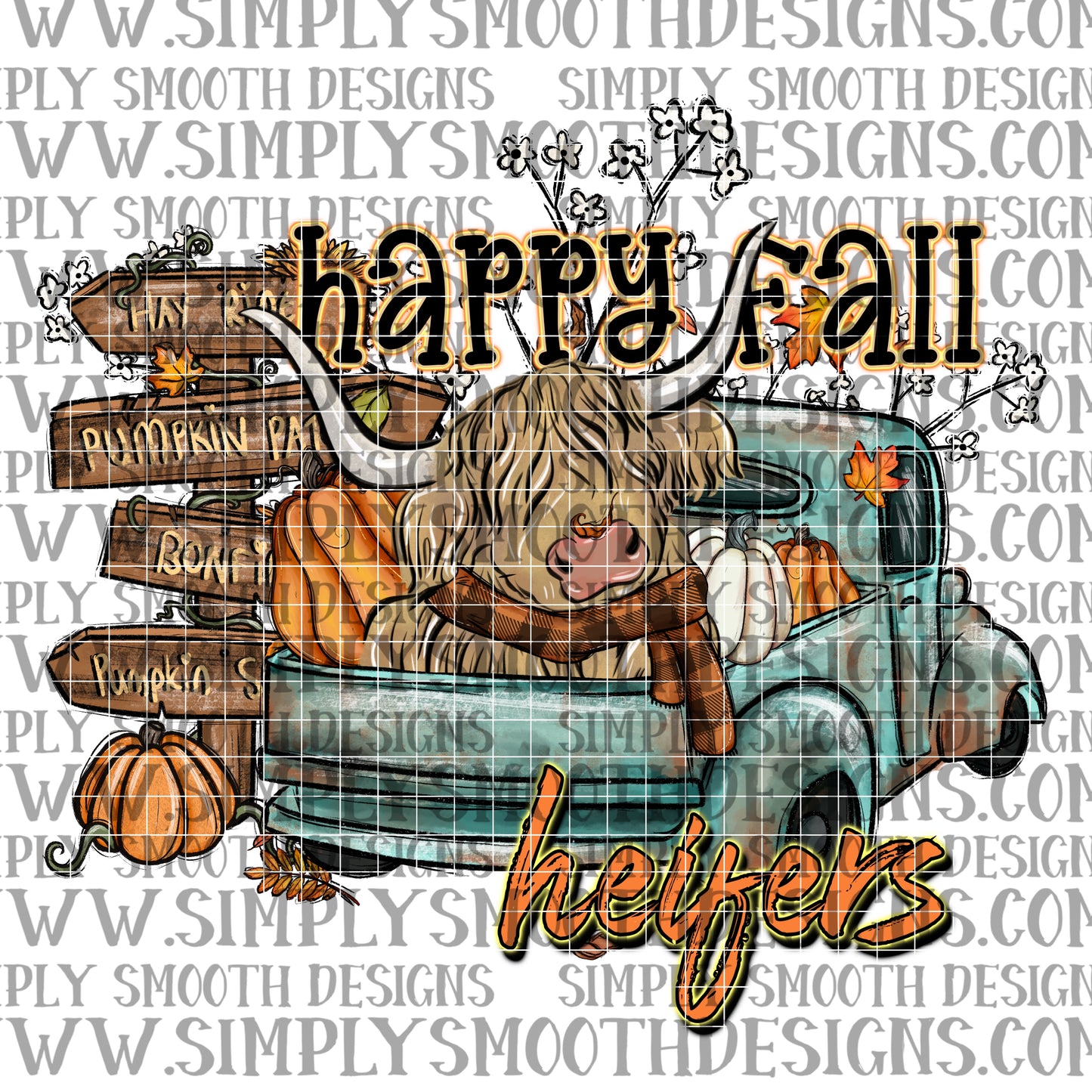 Happy fall heifers