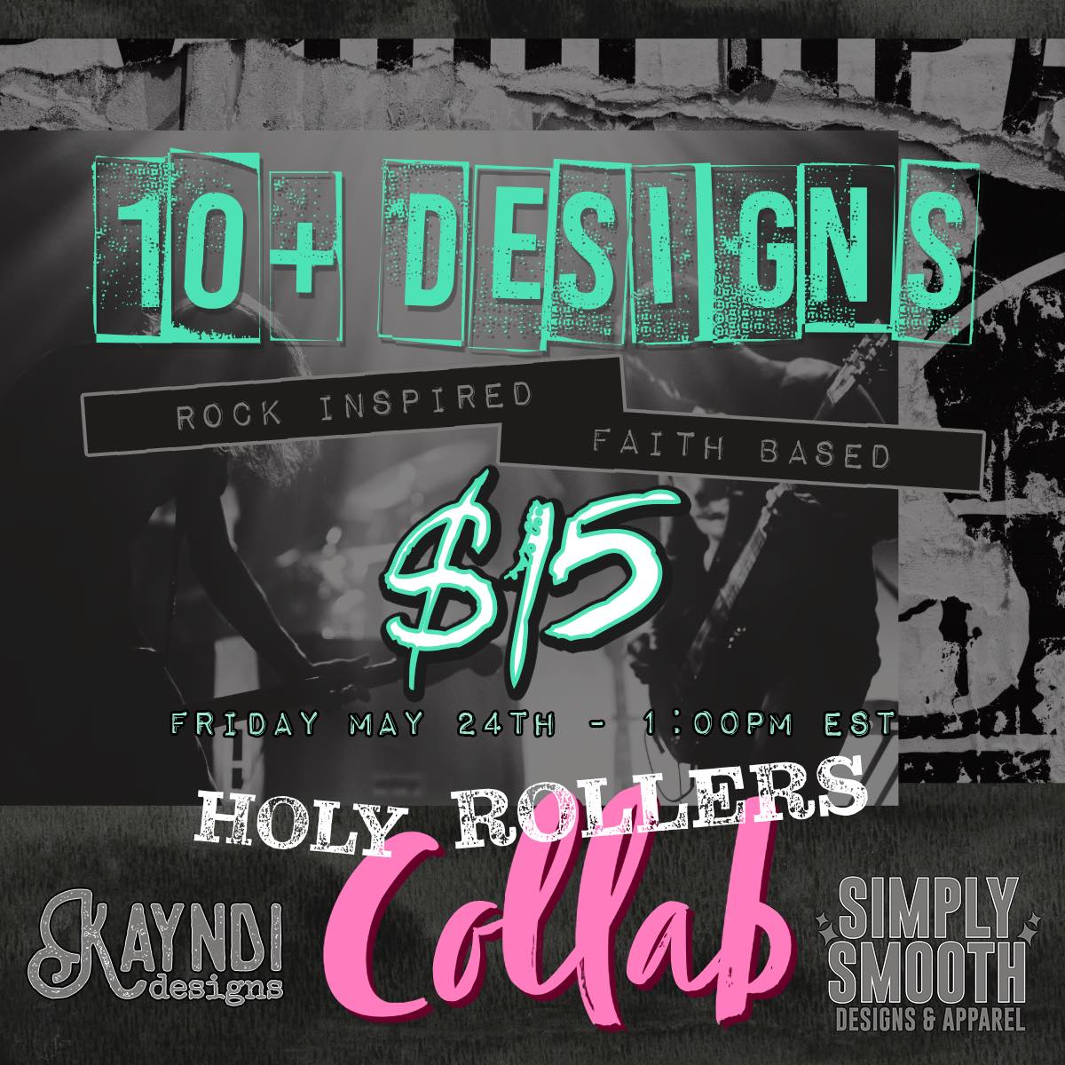 Holy Rollers Collab w/ Kayndi Designs