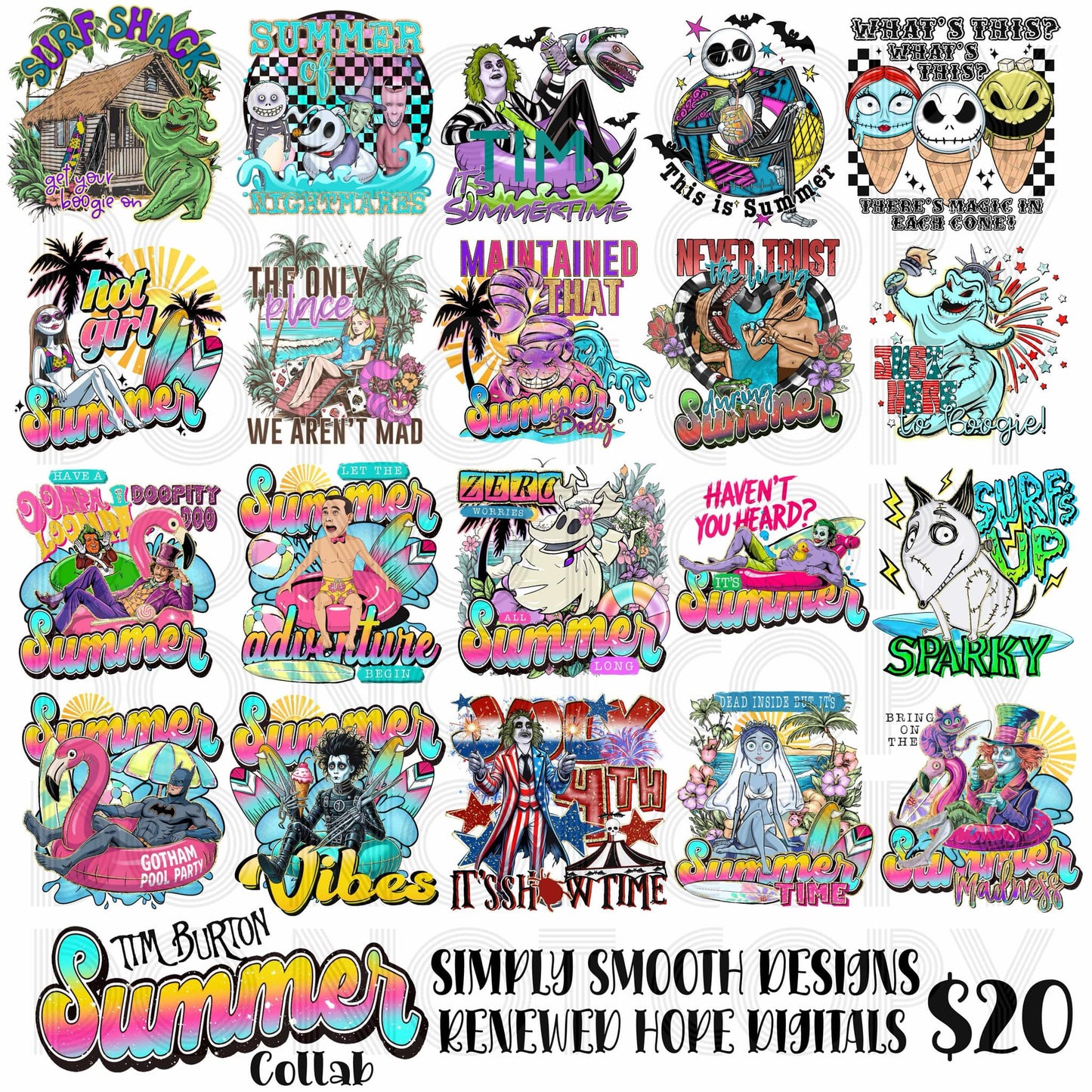 Summer burton Collab |simply smooth x renewed hope|