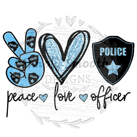 Peace love officer