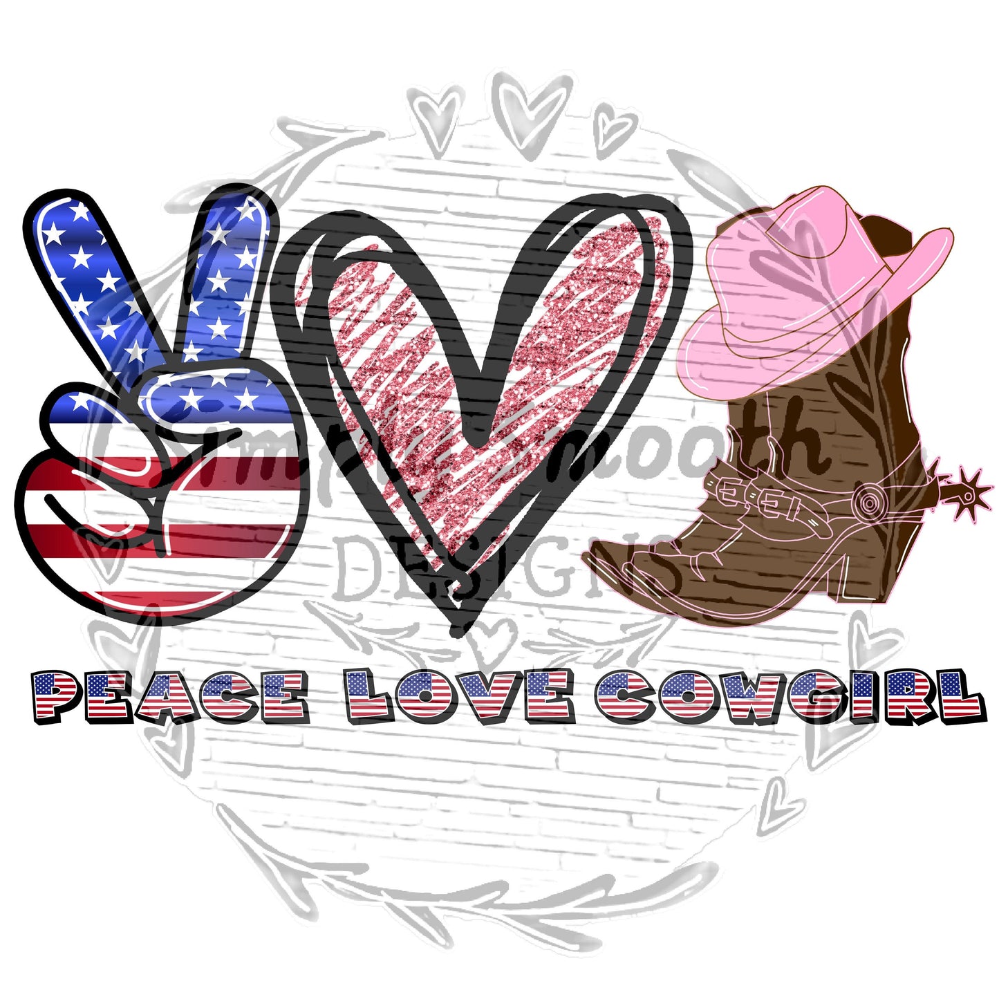 Peace love cowgirl
