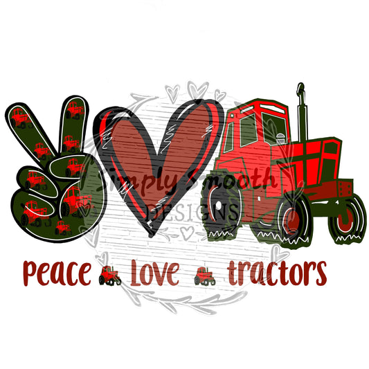 Peace love tractors