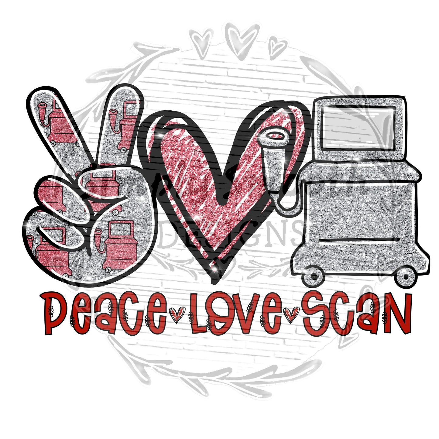 Peace love scan