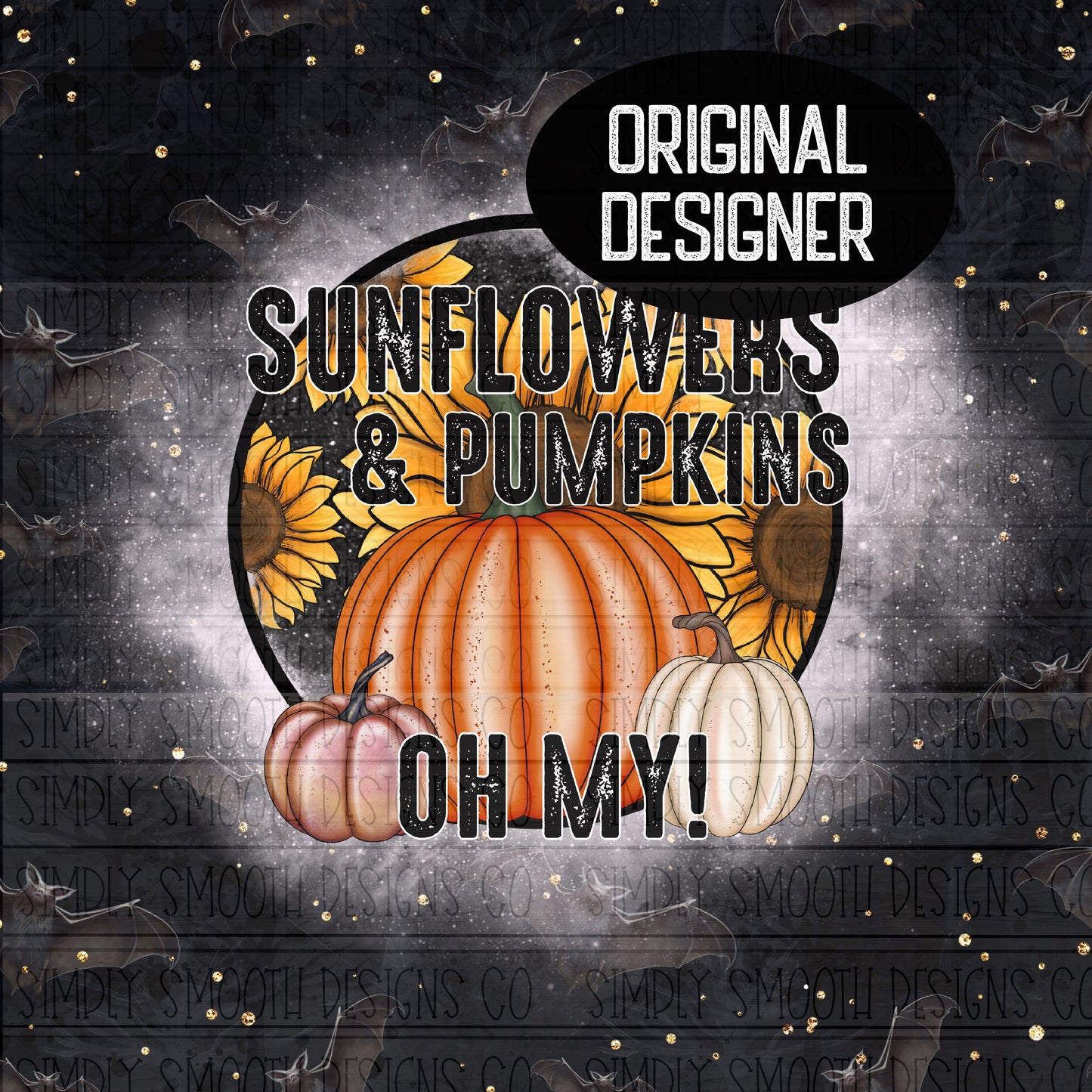 Sunflowers and pumpkins oh my tumbler