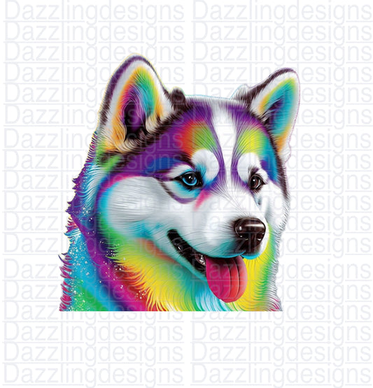 LF fur baby HUSKY clipart